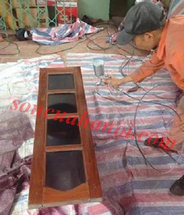 Thợ sơn cửa gỗ tại Ba Đình chuyên nghiệp số 1 tại Hà Nội