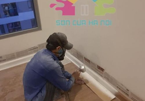 Thợ sơn pu tại nhà
