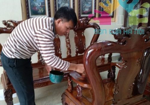 Thợ đánh vecni bàn ghế giá rẻ tại Hoàng Mai, Hà Nội