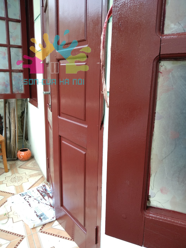 Thợ sơn cửa gỗ giá rẻ tại Hoàng Mai, Hà Nội