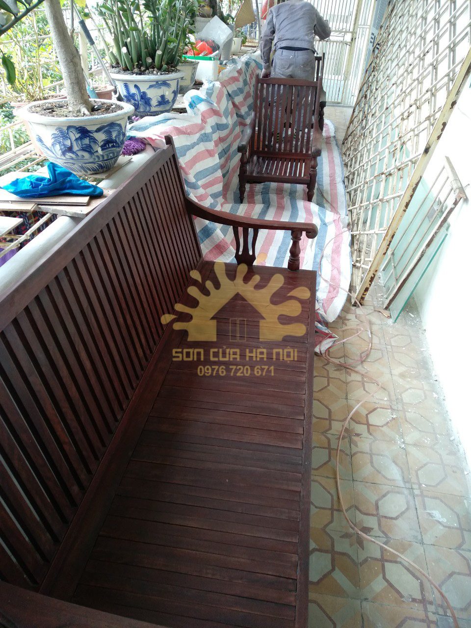 Dịch vụ sơn PU bàn ghế giá rẻ tại Hoàng Cầu, Đống Đa, Hà Nội